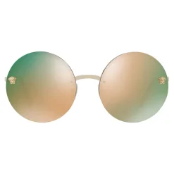 Versace - Sunglasses Versace Mirror Medusa - Rose Gold - Sunglasses - Versace Eyewear - Avvenice