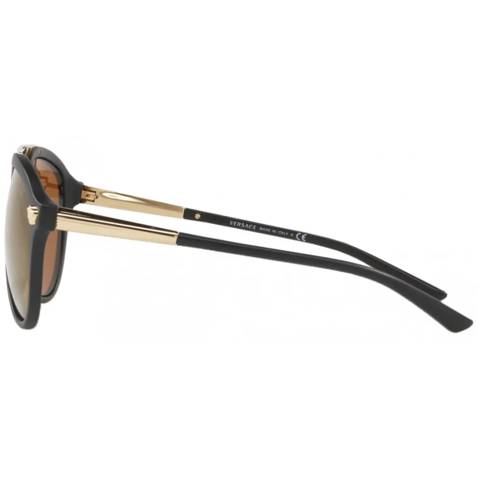 Versace - Sunglasses Versace Medusa Luxe - Black Orange - Sunglasses - Versace Eyewear - Avvenice