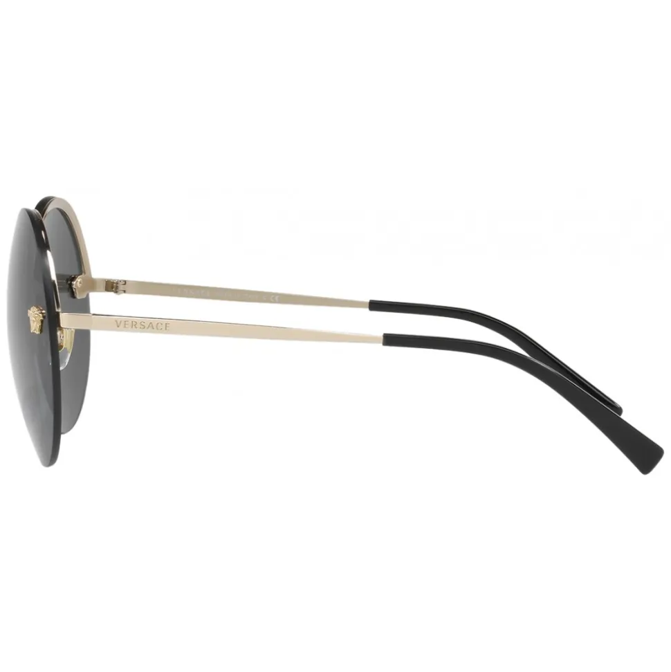 Versace - Sunglasses Versace Mirror Medusa - Black - Sunglasses - Versace Eyewear - Avvenice