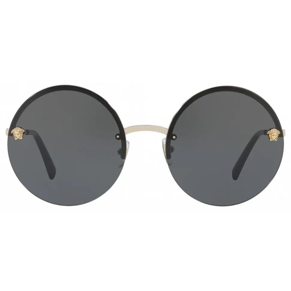 Versace - Sunglasses Versace Mirror Medusa - Black - Sunglasses - Versace Eyewear - Avvenice