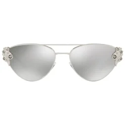 Versace - Sunglasses Versace Baroccomania - Silver - Sunglasses - Versace Eyewear - Avvenice