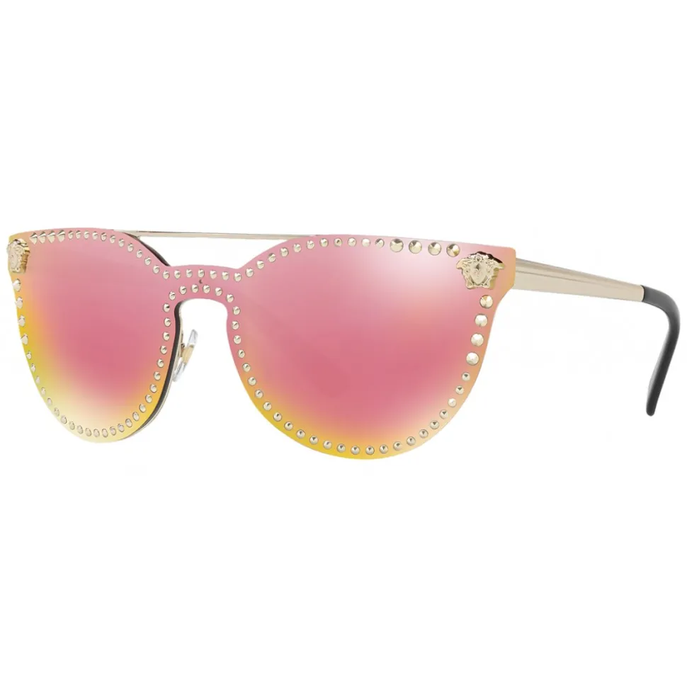 Versace - Sunglasses Versace Mirror Stud - Rose - Sunglasses - Versace Eyewear - Avvenice