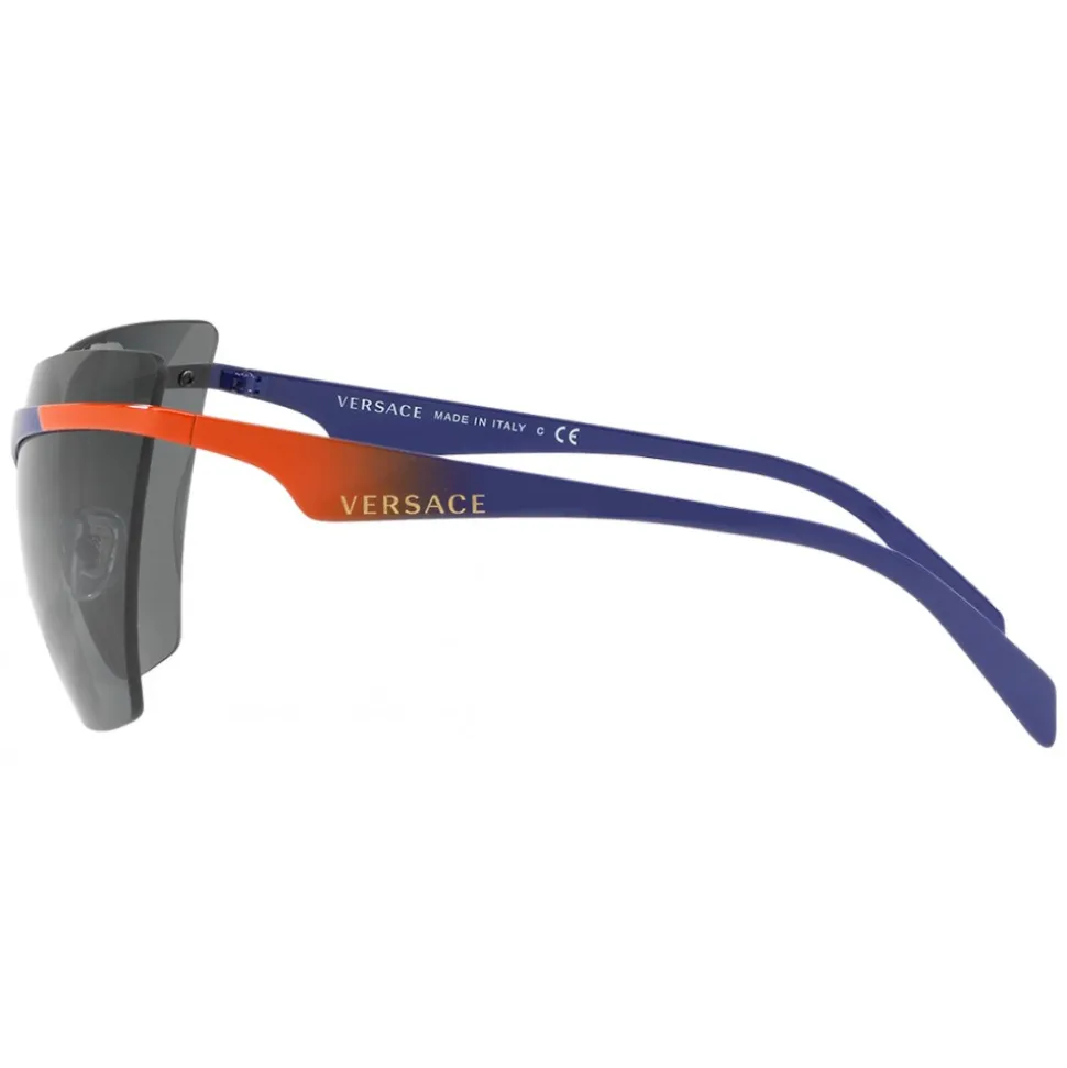 Versace - Sunglasses Versace Vfierce Mask - Blue - Sunglasses - Versace Eyewear - Avvenice