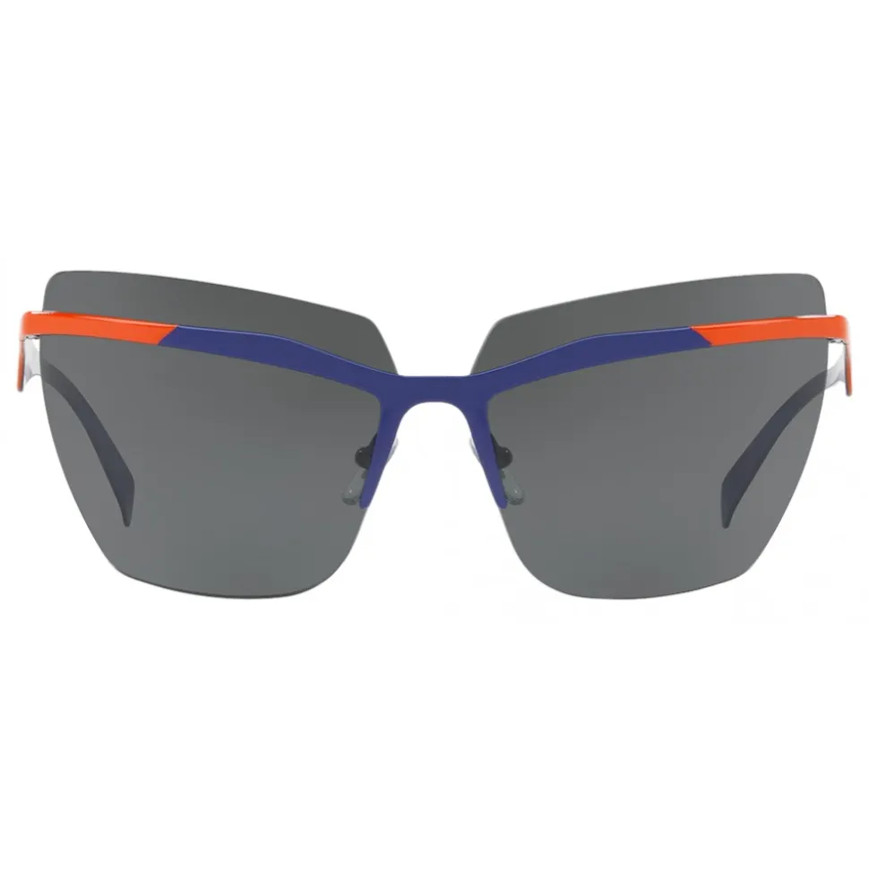 Versace - Sunglasses Versace Vfierce Mask - Blue - Sunglasses - Versace Eyewear - Avvenice