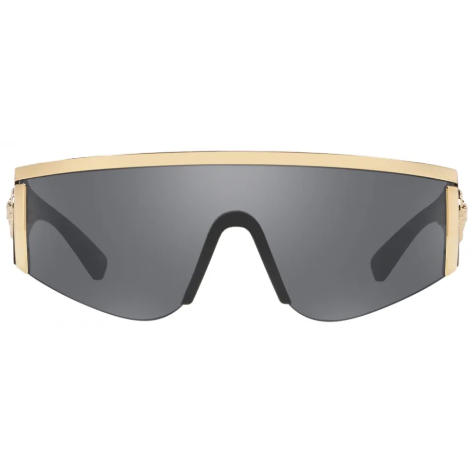 Versace - Sunglasses Versace Tribute Mask - Gold Grey - Sunglasses - Versace Eyewear - Avvenice