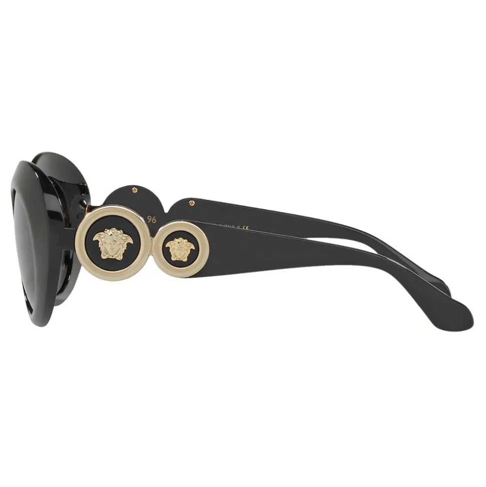 Versace - Sunglasses Versace Medusa 69 Ovals - Black - Sunglasses - Versace Eyewear - Avvenice