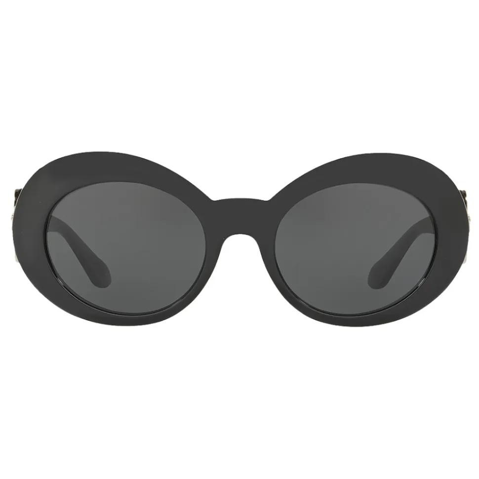Versace - Sunglasses Versace Medusa 69 Ovals - Black - Sunglasses - Versace Eyewear - Avvenice