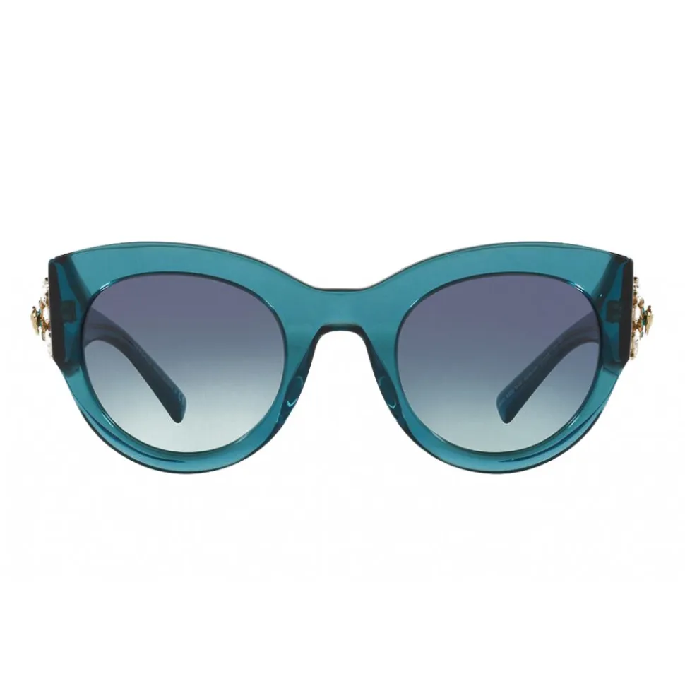 Versace - Sunglasses Versace Tribute Jewel - Blue - Sunglasses - Versace Eyewear - Avvenice