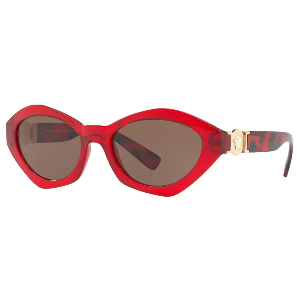 Versace - Sunglasses Versace Hexad Signature - Red - Sunglasses - Versace Eyewear - Avvenice