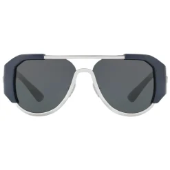 Versace - Sunglasses Versace Shield - Blue Navy - Sunglasses - Versace Eyewear - Avvenice