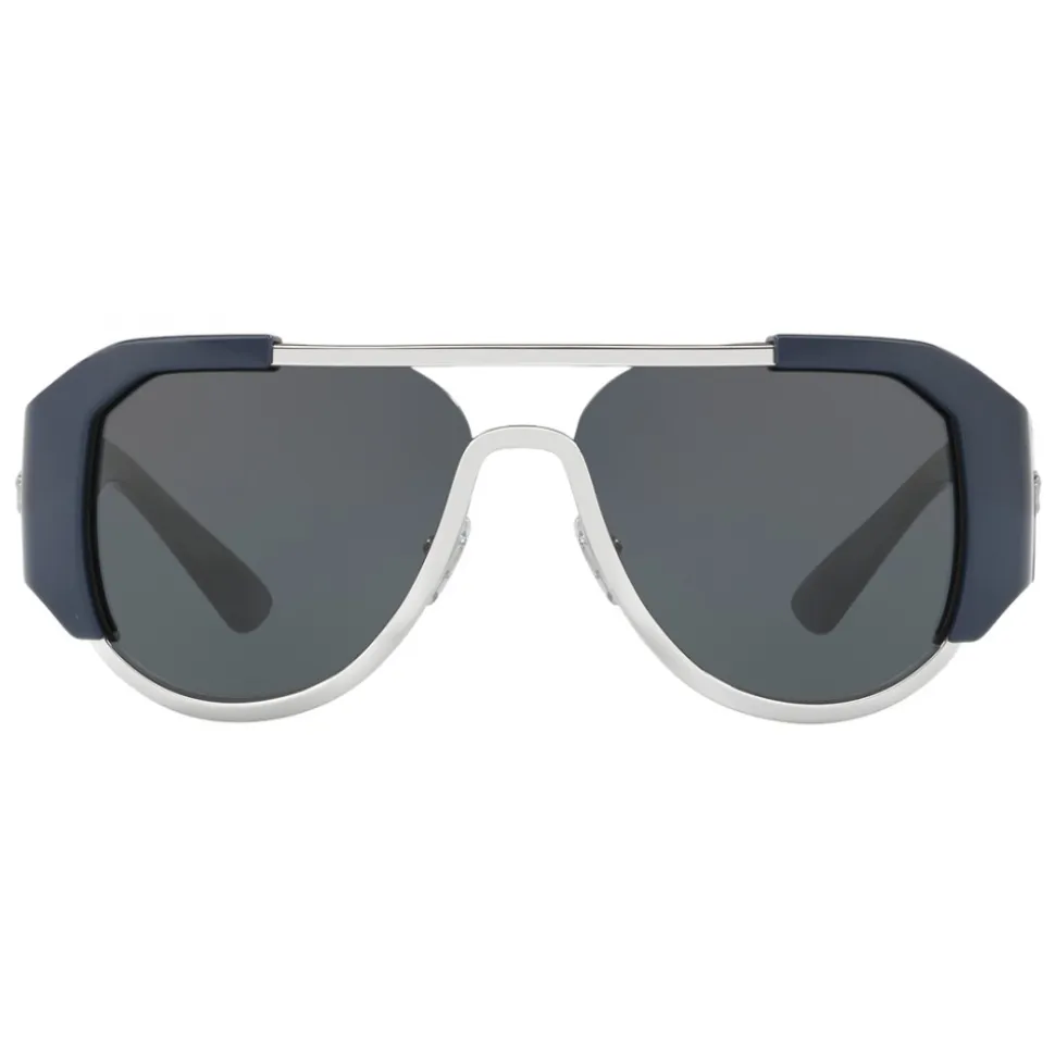 Versace - Sunglasses Versace Shield - Blue Navy - Sunglasses - Versace Eyewear - Avvenice