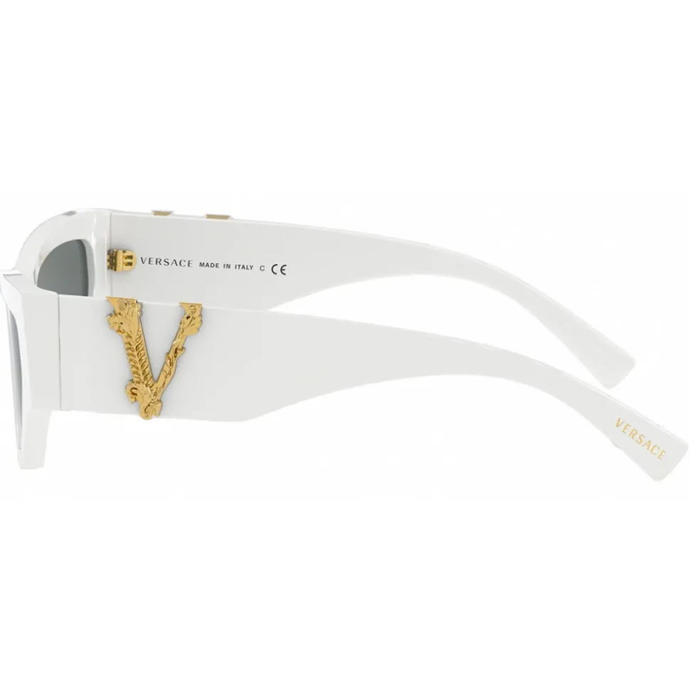 Versace - Sunglasses Versace Virtus Cat-Eye - White - Sunglasses - Versace Eyewear - Avvenice