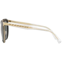 Versace - Sunglasses Versace Greek Sheer - Black Silver Gold - Sunglasses - Versace Eyewear - Avvenice