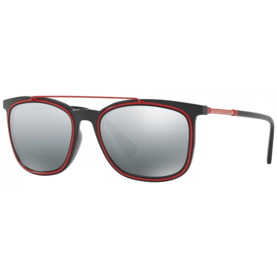 Versace - Sunglasses Versace Frame Pilot - Red - Sunglasses - Versace Eyewear - Avvenice