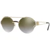 Versace - Sunglasses Versace V-Powerful - Mirrored Gold - Sunglasses - Versace Eyewear - Avvenice