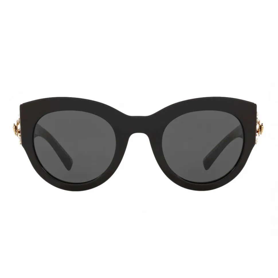 Versace - Sunglasses Versace Tribute Jewel - Black - Sunglasses - Versace Eyewear - Avvenice