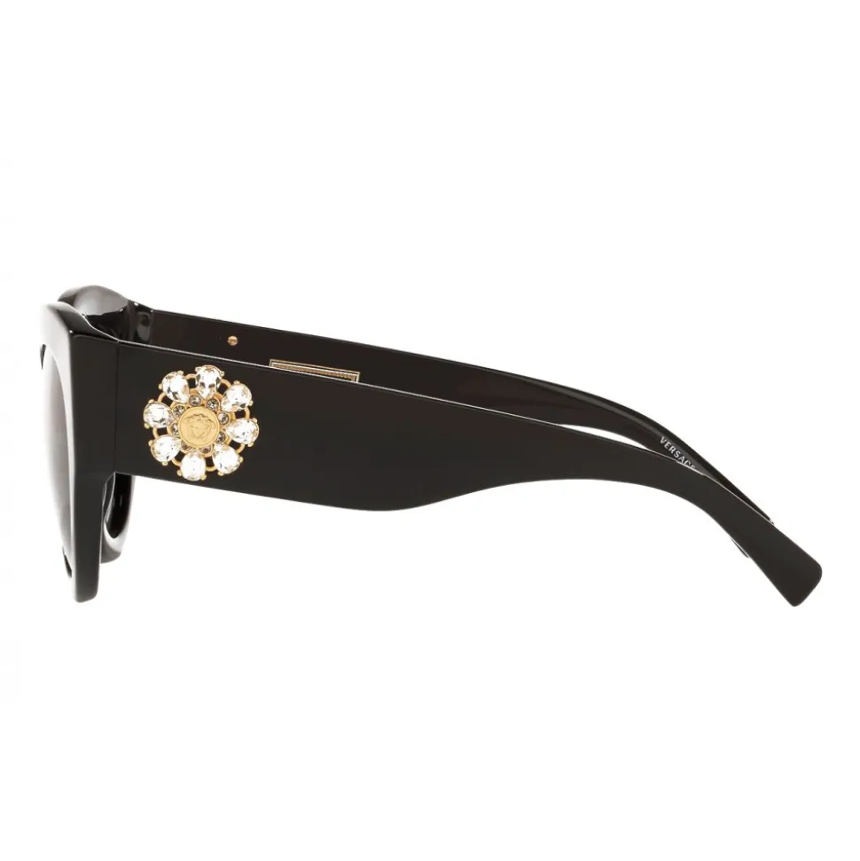 Versace - Sunglasses Versace Tribute Jewel - Black - Sunglasses - Versace Eyewear - Avvenice