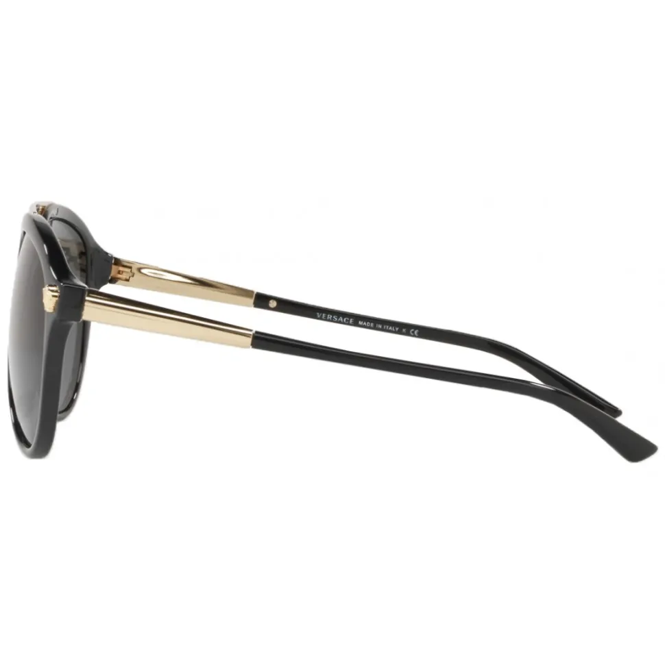 Versace - Sunglasses Versace Medusa Luxe - Black Grey - Sunglasses - Versace Eyewear - Avvenice