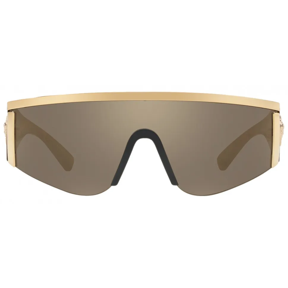 Versace - Sunglasses Versace Tribute Mask - Gold Havana - Sunglasses - Versace Eyewear - Avvenice