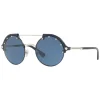 Versace - Sunglasses Versace Frenergy Round - Blue - Sunglasses - Versace Eyewear - Avvenice