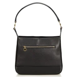 Versace Vintage - Leather Shoulder Bag - Black - Leather Handbag - Luxury High Quality - Avvenice