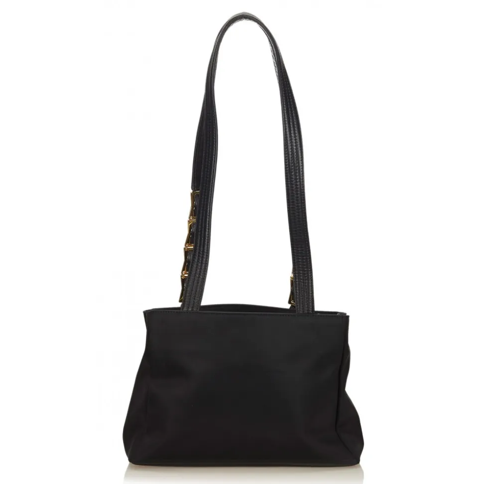 Versace Vintage - Medusa Shoulder Bag - Black - Leather Handbag - Luxury High Quality - Avvenice