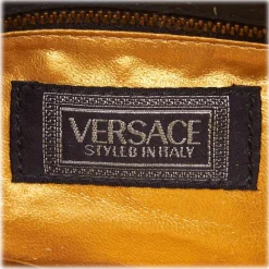 Versace Vintage - Medusa Shoulder Bag - Black - Leather Handbag - Luxury High Quality - Avvenice