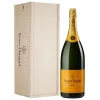 Veuve Clicquot Champagne - Yellow Label - Brut - Jéroboam - Wood Box - Pinot Noir - Luxury Limited Edition - 3 l - Avvenice