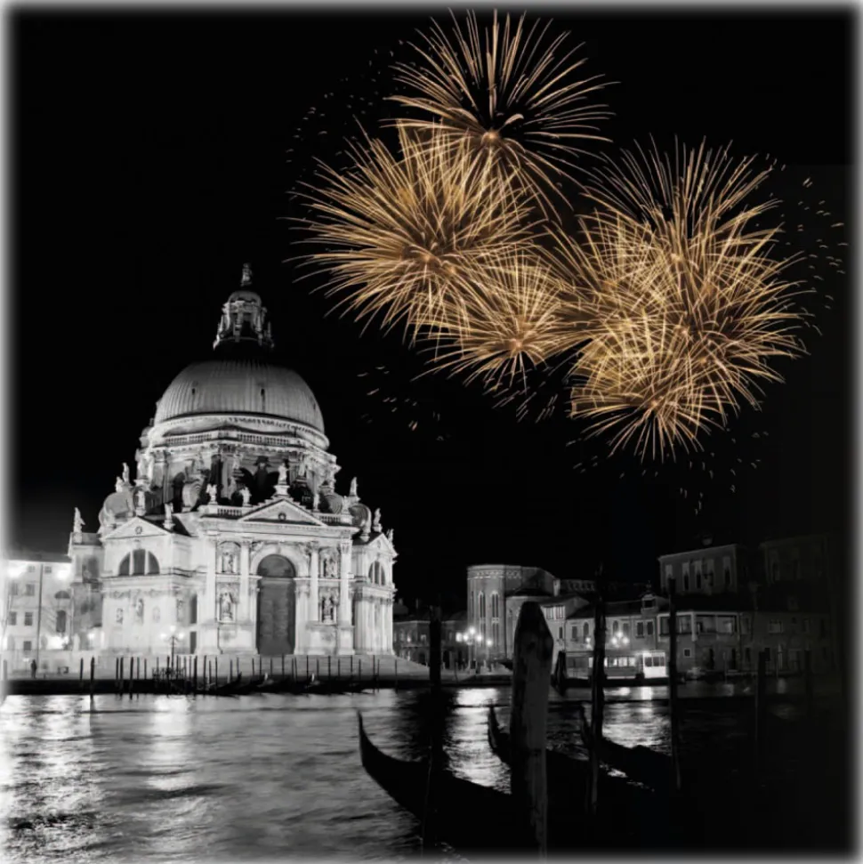 Villa Sandi - Serenissima D.O.C. - Opere Trevigiane - Gift Box 2 Bt - White Black - Quality Wine Brut - Prosecco & Sparking - Avvenice