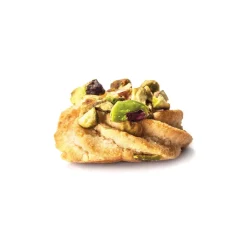Vincente Delicacies - Almond Cookies with Sicilian Pistachios - Fine Pastry with Almonds in Cylindrical Box - Avvenice