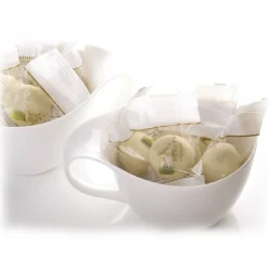 Vincente Delicacies - Almond Cookies with Sicilian Pistachios and Covered with Fine White Chocolate - Ninfea Box - Avvenice