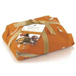 Vincente Delicacies - Artisan Easter Dove - Candied Red Orange and Extra Dark Chocolate 70% - Classique - Hand Wrapped - Avvenice