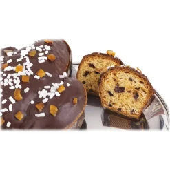 Vincente Delicacies - Artisan Easter Dove - Candied Red Orange and Extra Dark Chocolate 70% - Classique - Hand Wrapped - Avvenice