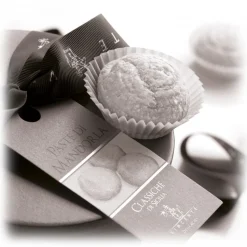 Vincente Delicacies - Classic Almond Sicilian Cookies - Fine Pastry with Almonds in Cylindrical Box - Avvenice