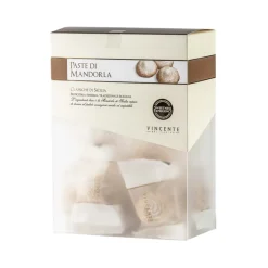 Vincente Delicacies - Classic Almond Sicilian Cookies - Fine Pastry with Almonds in Crystal Box - Avvenice