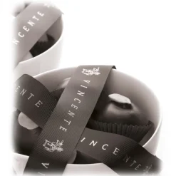 Vincente Delicacies - Classic Almond Cookies Covered With 70% Extra-Dark Chocolate - Ninfea Box - Avvenice