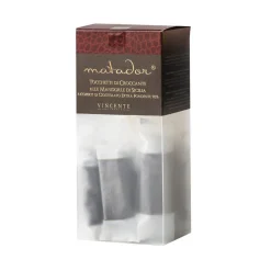 Vincente Delicacies - Crunchy Nougat Pieces with Sicilian Almonds and Covered with Extra-Dark Chocolate - Matador Crystal Box - Avvenice