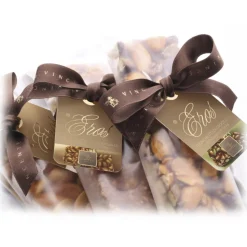 Vincente Delicacies - Crunchy Nougat Bar with Sicilian Pistachios - Eros - Opal Ribbon Flow-Pack - Avvenice