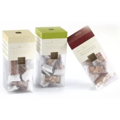 Vincente Delicacies - Crunchy Nougat Pieces with Sicilian Almonds - Matador Crystal Box - Avvenice