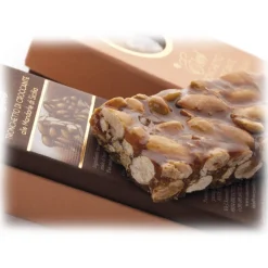 Vincente Delicacies - Crunchy Nougat Bar with Sicilian Almonds - Eros - Oblò Box - Avvenice