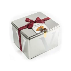 Vincente Delicacies - Glazed Panettone with Sultanas - Tuttuvetta - Artisan in Metallic Box - Avvenice