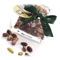Vincente Delicacies - Green Pistachio from Bronte P.D.O. - Arabesque - Dried Fruits in Ribbon Box - Avvenice