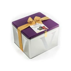 Vincente Delicacies - Panettone Coated with White Chocolate with Wild Fruits - Silvestre - Artisan in Metallic Box - Avvenice