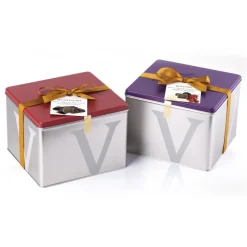 Vincente Delicacies - Panettone Coated with White Chocolate with Wild Fruits - Silvestre - Artisan in Metallic Box - Avvenice