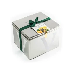 Vincente Delicacies - Panettone with Sicilian Pistachio, Pineapple and Apricot - Les Fruits - Artisan in Metallic Box - Avvenice