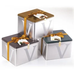 Vincente Delicacies - Panettone Covered with White Chocolate with Sicilian Pistachio - Fastuka - Artisan in Metallic Box - Avvenice