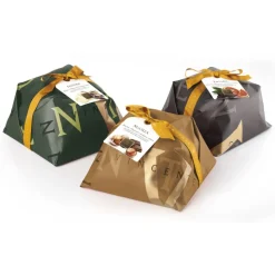Vincente Delicacies - Panettone Covered with Dark Chocolate with Orange - Zagara - Hand Wrapped Artisan - Avvenice