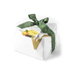 Vincente Delicacies - Panettone with Sicilian Pistachio, Pineapple and Apricot - Les Fruits - Hand Wrapped Artisan - Avvenice