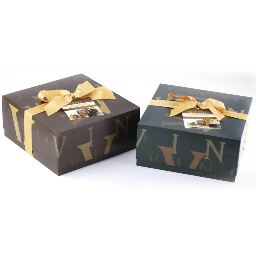 Vincente Delicacies - Panettone Covered with White Chocolate with Bronte Pistachio Cream P.D.O. - Mélange - Avvenice