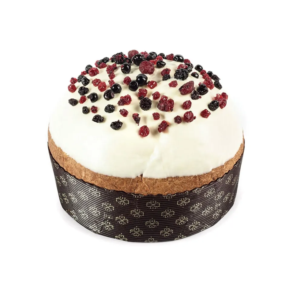 Vincente Delicacies - Panettone Covered with White Chocolate with Jar of White Cream - Mélange - Avvenice